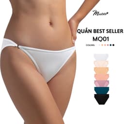 Thumbnail Quần Lót Nữ Mustoto Trơn Lưng Thấp Thoải Mái Kiểu Dáng Tangas SnapDagron (MQ01) 1