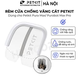 Thumbnail Rèm Che Lối Vào Chống Văng Cát Cho Máy Dọn Vệ Sinh PETKIT Purobot Max Pro/ Puro Max Mới 1