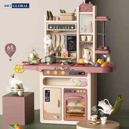 Thumbnail Đồ chơi nấu ăn, nhà bếp cao cấp cho bé nhiều chức năng Bbt Global cỡ lớn cao cấp 1