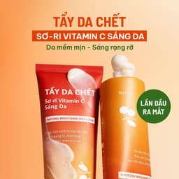 Thumbnail Tẩy Tế Bào Chết Da Mặt Sơ-ri Vitamin C Làm Sạch Da Loại Bỏ Tế Bào Chết Sợi Bã Nhờn Cho Da Mềm Mại Sáng Mịn Cỏ Mềm 120g 3
