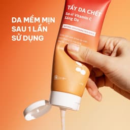 Thumbnail Tẩy Tế Bào Chết Da Mặt Sơ-ri Vitamin C Làm Sạch Da Loại Bỏ Tế Bào Chết Sợi Bã Nhờn Cho Da Mềm Mại Sáng Mịn Cỏ Mềm 120g 4