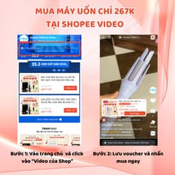 Thumbnail Máy uốn tóc làm xoăn tự động SeeMee lớp phủ gốm sứ bảo vệ tóc tạo kiểu đường kính 32mm 2