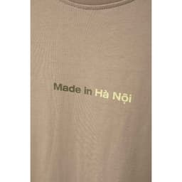 Thumbnail Áo Thun BOO Unisex Dáng Oversized In Logo Made In Hanoi chất liệu thoáng mát 4