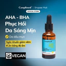 Thumbnail Serum Dưỡng Da Compliment AHA BHA PHA Acids And Tea Tree Se Khít Lỗ Chân Lông Giảm Mụn Kiềm Dầu 27ml 1