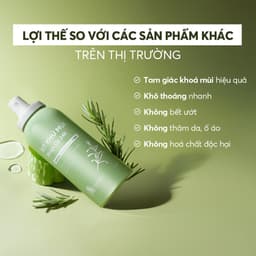 Thumbnail Xịt Khử Mùi Wings Up 24h Khử Mùi Hôi Nách Hôi Chân Giảm Tiết Mồ Hôi Và Ngăn Ngừa Vi Khuẩn Gây Mùi Cỏ Mềm 100ml 2