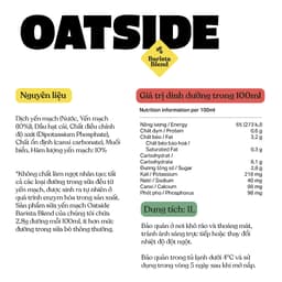 Thumbnail Combo 2 Sữa yến mạch OATSIDE mix vị Nguyên bản & Chocolate 1L 1