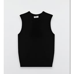 Thumbnail 413HT3003 - Áo giữ ấm không tay len dệt 4 màu ADORE DRESS 2