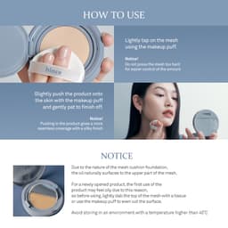 Thumbnail Phấn Nước hince Second Skin Mesh & Matte Cushion 12g 4