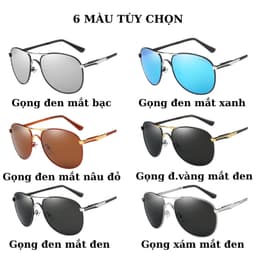 Thumbnail Kính Mát Nam Cao Cấp AORON Tròng Mắt Polaroid Chống Chói Lóa Và Tia UV Cực Tím Đẳng Cấp Nam Tính Cực Chất AK124 4