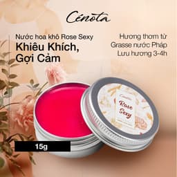 Thumbnail Nước Hoa Khô Cenota Rose Sexy Khiêu Khích Gợi Cảm 15gr 1