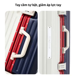 Thumbnail Vali khung nhôm cao cấp Kingsun KS-607 (Khay đựng nước+Móc treo đồ+Bánh xe giảm xóc), Bảo hành 5 năm 3