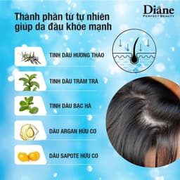 Thumbnail Bộ dầu gội xả sạch dầu và dưỡng ẩm da đầu phục hồi khô xơ Moist Diane Extra Fresh & Hydrate 450ml*2 2