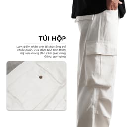 Thumbnail Quần jeans nam dài túi hộp TORO ống rộng CAPMAN CLUB, form rộng trẻ trung thoải mái 1