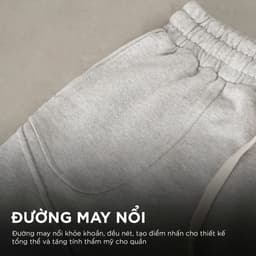 Thumbnail Quần short nam phom rộng MIST vải nỉ chân cua CAPMAN CLUB, quần đùi nam trên gối trẻ trung thoải mái 2