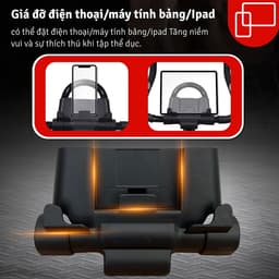 Thumbnail [83-84}- BG -Xe đạp tập thể dục tại nhà Fitness MODEL 4800258 có  kết nối app xem thông số tập luyện 4