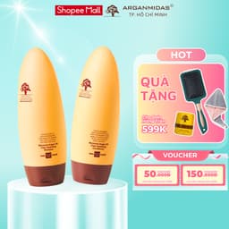 Thumbnail Cặp dầu gội xả dưỡng tóc Arganmidas tinh chất Argan Oil cao cấp cho tóc khô xơ rối suôn mượt 450ml 1