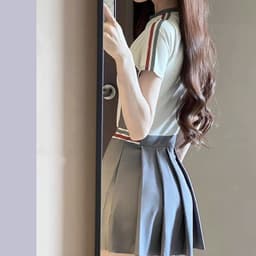Thumbnail Đồ Bơi LUHAZO Liền Thân Nữ Có Mút Ngực (50-70kg) Kín Đáo dáng váy vải tốt co giãn thấm hút đi biển đi hồ bơi 9140 2