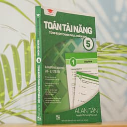 Thumbnail Sách Toán Tài Năng 5 - Toán Song ngữ lớp 5 ( 10 - 11 tuổi ) 2