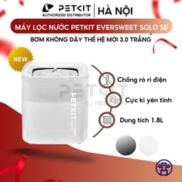 Thumbnail Máy Lọc Nước Cho Chó Mèo PETKIT SOLO SE Công Nghệ Bơm Không Dây An Toàn Điện Sử Dụng Nguồn USB 5V 1