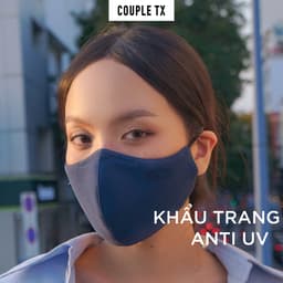 Thumbnail Khẩu Trang Chống Nắng UV Couple TX Logo Phản Quang MFA 1006 2