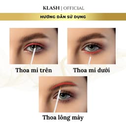 Thumbnail Dưỡng mi Klash Natural Eyelash Essence 3ml hỗ trợ mọc dài mi và mày, cong vút chắc khỏe tự nhiên 4