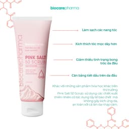 Thumbnail Tẩy tế bào chết da đầu muối hồng Himalaya - Biocare Pharma - Giảm gàu - giảm bết tóc - giúp phồng tóc - 50gr và 150gr. 2