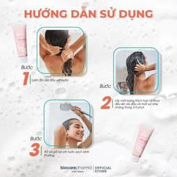 Thumbnail Tẩy tế bào chết da đầu muối hồng Himalaya - Biocare Pharma - Giảm gàu - giảm bết tóc - giúp phồng tóc - 50gr và 150gr. 4