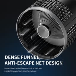 Thumbnail Đèn Bắt Muỗi Padabanic Hình Trụ Tròn 2in1 Dùng USB Và Pin Kết Hợp Đèn Ngủ 2