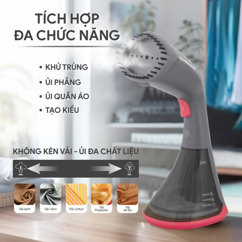 Ảnh Bàn Ủi Hơi Nước Cầm Tay BlueStone GSB-4033 - 1630W 4