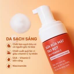Thumbnail Bộ Chăm Sóc Da 2 Bước Nước Tẩy Trang Và Bọt Rửa Mặt Mọi Loại Da Cỏ Mềm 300gr 4