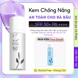 Thumbnail Kem Chống Nắng An Toàn cho Mẹ Bầu - Dưỡng Trắng, Nâng Tone, Cấp Ẩm, Kiềm Dầu, Chống nắng phổ rộng SPF 50+ PA++++ GUO 30g 1