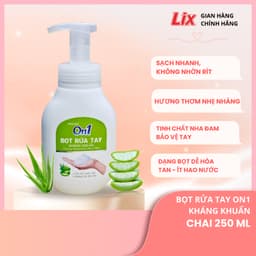 Thumbnail COMBO 2 Chai Nước lau bếp năng On1 500ml tinh dầu chanh Yuzu + Nước rửa chén On1 hương gừng sả 1kg, 2C-N6701+N5503+Z0701 3
