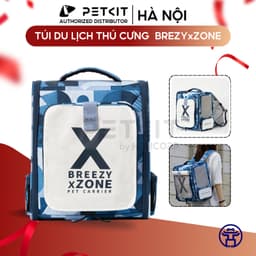 Thumbnail Balo du lịch cho chó mèo Petkit xZone bản mới 2025 chất liệu Vải chống nước rộng, thoáng 1