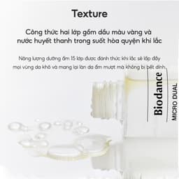 Thumbnail BIODANCE Toner Chiết Xuất Dầu Hạt Nho Huyết Thanh Cấp Ẩm Cải Thiện Kết Cấu Da Micro Dual Serum Toner 4