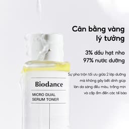 Thumbnail BIODANCE Toner Chiết Xuất Dầu Hạt Nho Huyết Thanh Cấp Ẩm Cải Thiện Kết Cấu Da Micro Dual Serum Toner 1