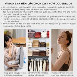 Thumbnail Xịt thơm hương nước hoa CODEDECO Fruit Summer 30ml Ngọt ngào, Dịu mát từ Hương hoa và Trái cây lưu hương tới 6h 4