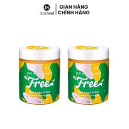 Thumbnail COMBO 2 Muối tẩy tế bào chết da đầu, tóc, cơ thể BareSoul 330gx2 1