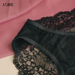 Thumbnail Quần Lót Ren Hoa Mịn Loirechic QLBK118 3
