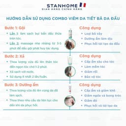 Thumbnail Combo viêm da đầu tiết bã Stanhome Balance Shampoo-Sos Cica-Gentle shampoo - Gentle Conditioner 1