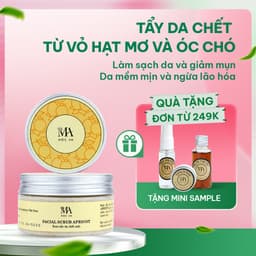 Thumbnail Tẩy Da Chết Mặt Mộc An Vỏ Hạt Mơ Và Óc Chó Facial Scrub Apricot - Giúp Làn Da Sáng Mịn 100g 1