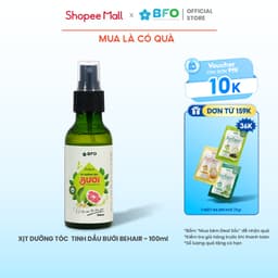 Thumbnail Xịt Dưỡng Tóc Tinh Dầu Bưởi Mọc Tóc Phục Hồi Tóc BFO Behair 100ml Dưỡng Tóc Hỗ Trợ Mọc Tóc 1
