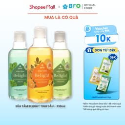 Thumbnail Sữa Tắm Nước Hoa Dưỡng Ẩm Sáng Da BFO Belight Chai 330ml 1