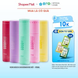 Thumbnail Lăn Khử Mùi Nước Hoa Nữ Thơm Lâu Dưỡng Ẩm Giảm Thâm BFO GOODMOOD 20ml Hiệu Quả 48h Không Ố Vàng Áo 1