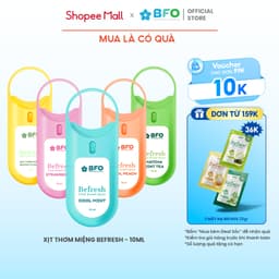 Thumbnail Xịt Thơm Miệng Khử Mùi Hôi Miệng Hương Trái Cây Tự Nhiên BFO Befresh 10ml 1