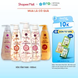 Thumbnail Sữa Tắm Nước Hoa Dưỡng Ẩm Tinh Dầu Hoa Hồng Hương Thảo Tami Natural 600ml 1