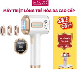 Thumbnail Máy triệt lông ENZO cao cấp, công nghệ IPL giảm thâm trẻ hóa da, triệt lạnh ICE, Bảo Hành 10 Năm 1