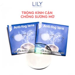 Thumbnail Tròng kính cận loạn có độ LILYEYEWEAR mắt kính hạn chế ánh sáng xanh, đổi màu đi nắng, chống tia UV400 4