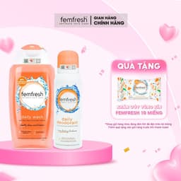 Thumbnail Combo Ngăn Ngừa Các Vấn Đề Phụ Khoa, DDVS Femfresh Soothing Wash & Xịt Thơm Mát Femfresh Deodorant Spray 125ml 2