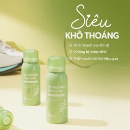 Thumbnail Combo 2 Xịt Khử Mùi Wings Up Cỏ Mềm - Giúp Da Khô Thoáng, Hỗ Trợ Giảm Mùi Hôi Nách, Hôi Chân - An Toàn, Lành Tính 100ml 1