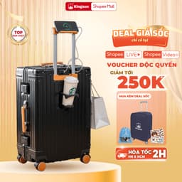Thumbnail Vali Khung Nhôm Kingsun KS-813/051 Size 20/24 Khoá Sập Cao Cấp 1